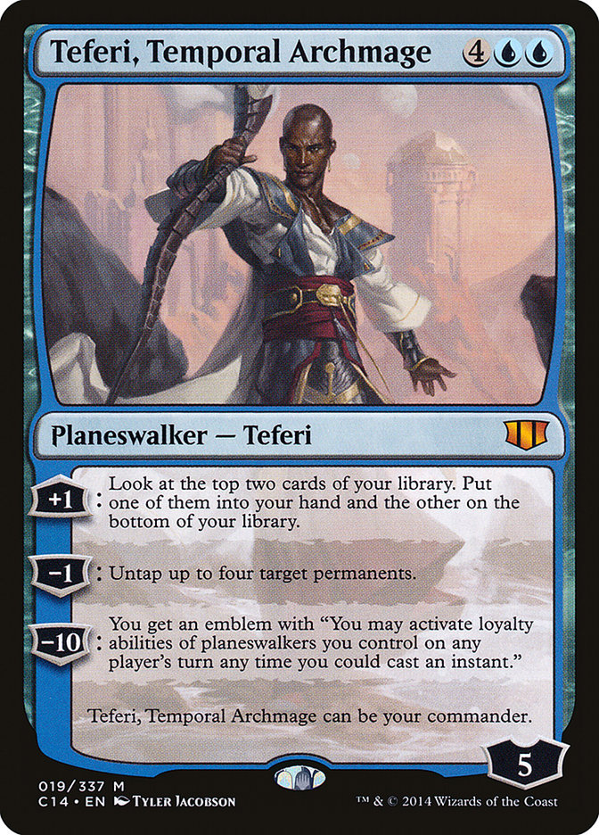 Teferi un redoutable commandant pour l'EDH